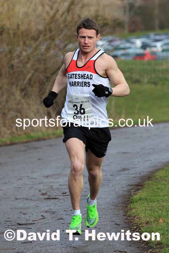 Senior Men and Veterans (Over 40s), 2023 NECAA Royal Signals Relays, Hetton le Hole, County Durham. Photo: David T. Hewitson/Sports for All Pics